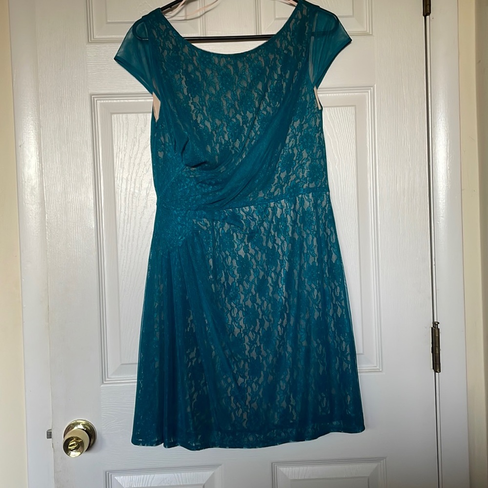 Jessica Simpson teal dress size 8